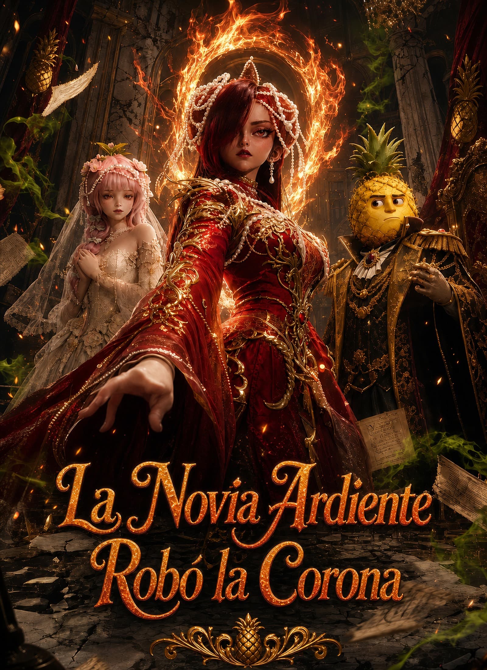 La Novia Ardiente Robó la Corona