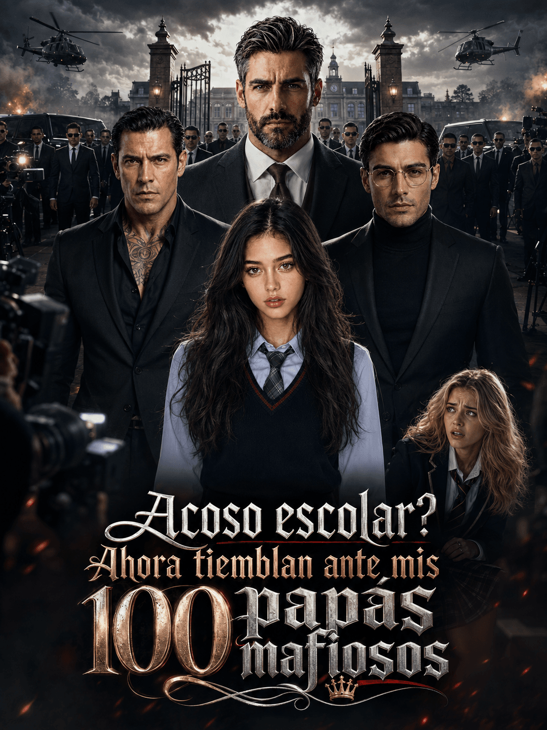 Acoso escolar? Ahora tiemblan ante mis 100 papás mafiosos