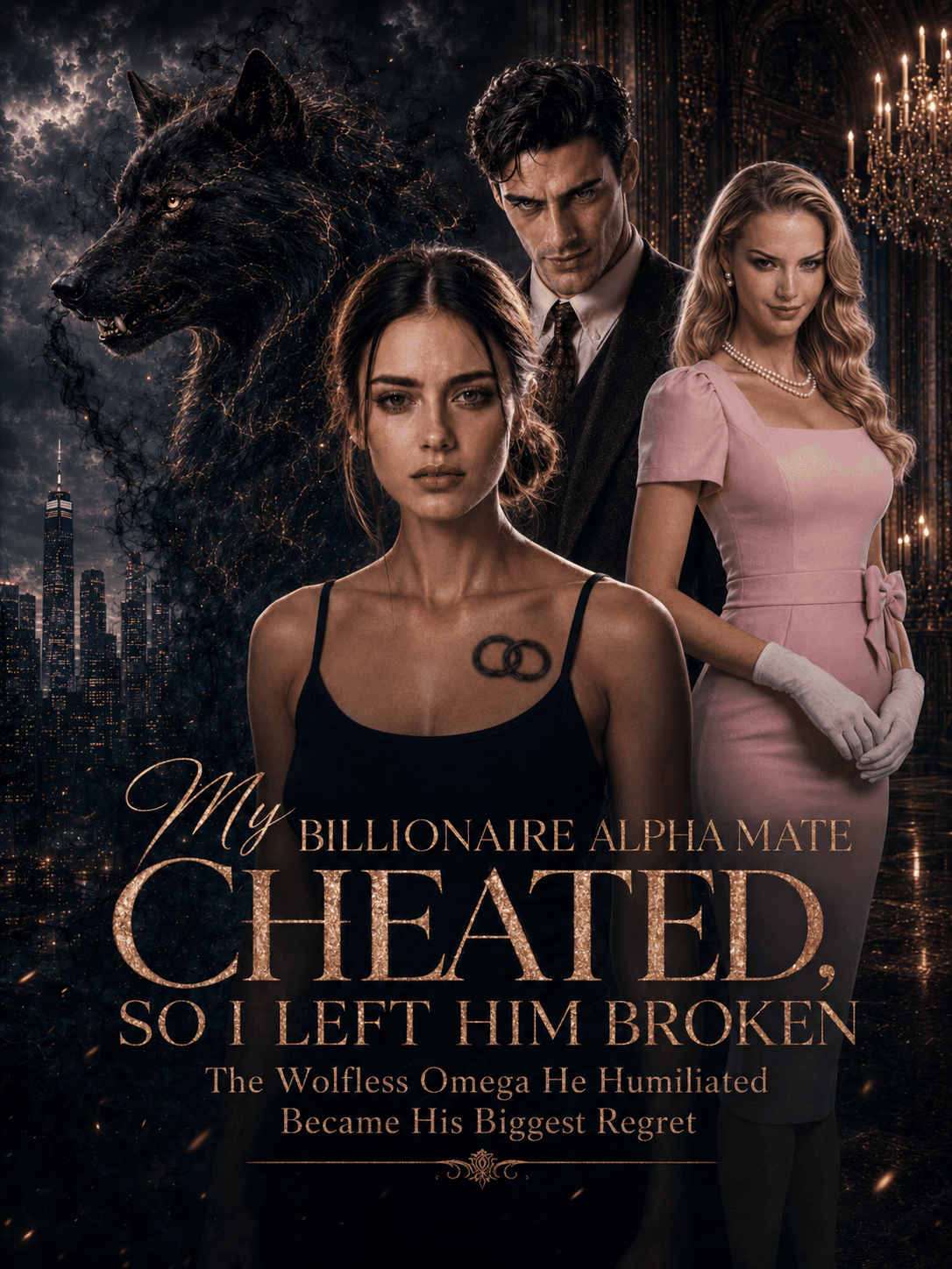 My Billionaire Alpha Mate Cheated, So I Left Him Broken