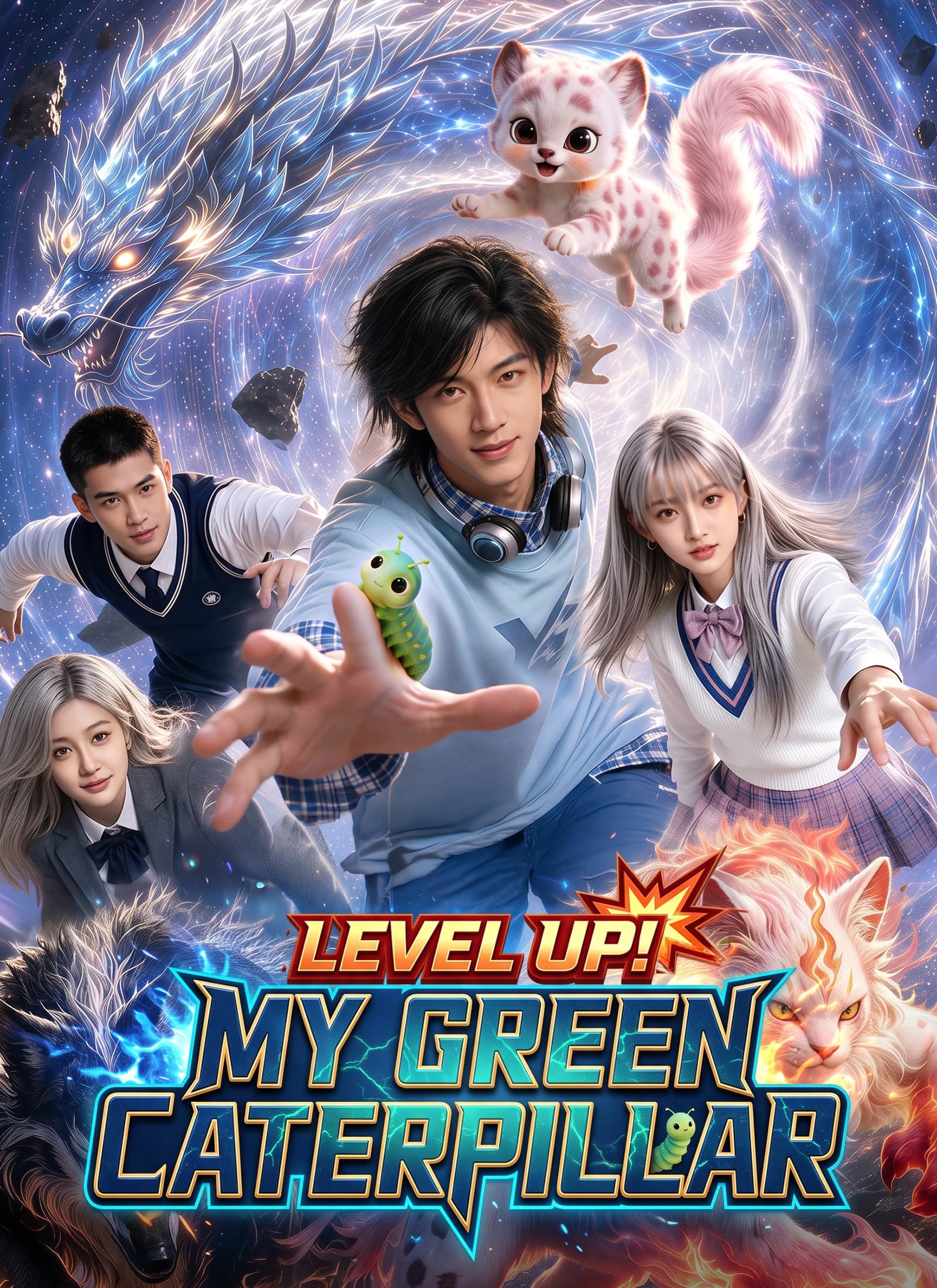 Level up! My Green Caterpillar