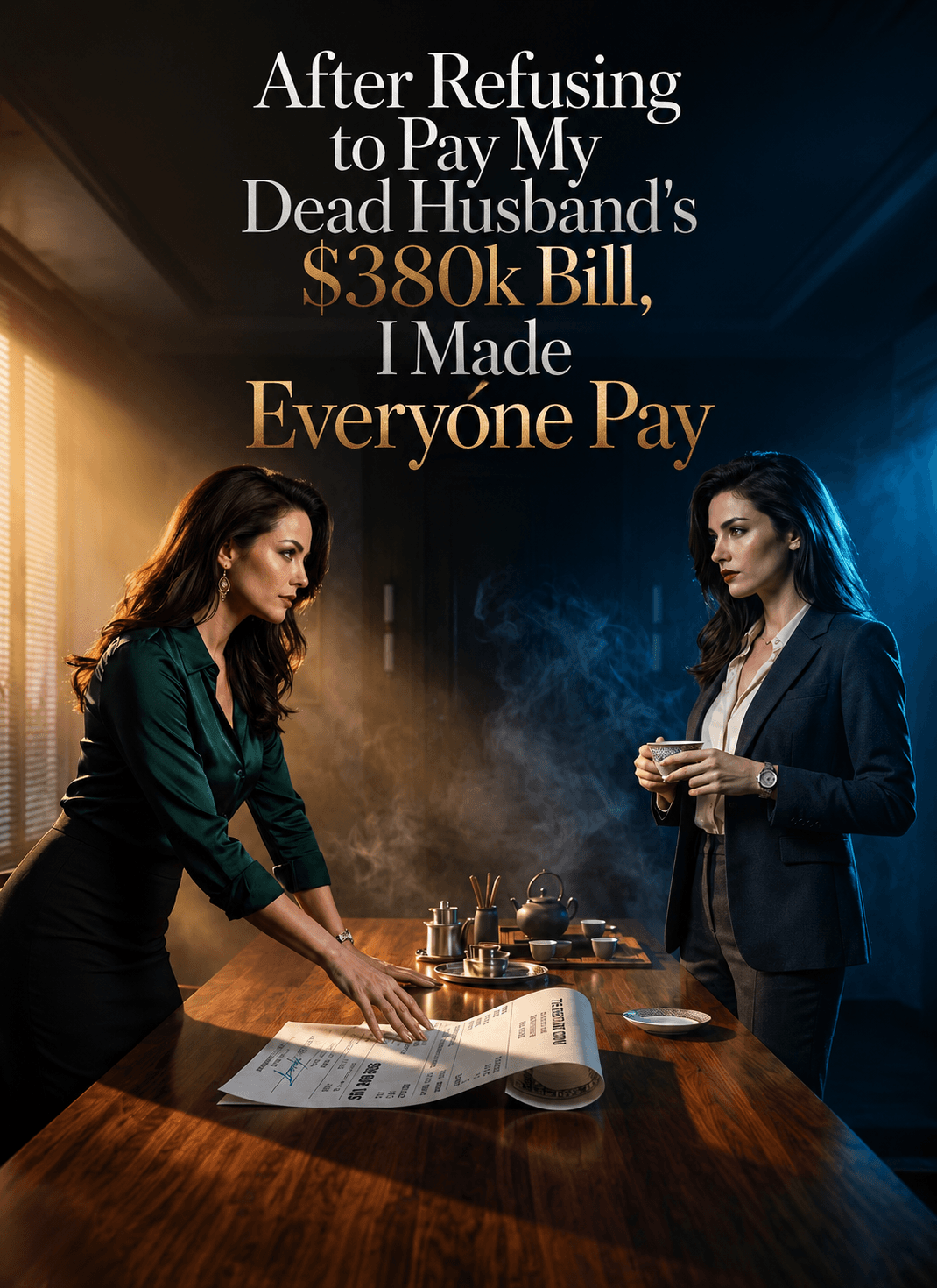 After Refusing to Pay My Dead Husband's $380k Bill, I Made Everyone Pay