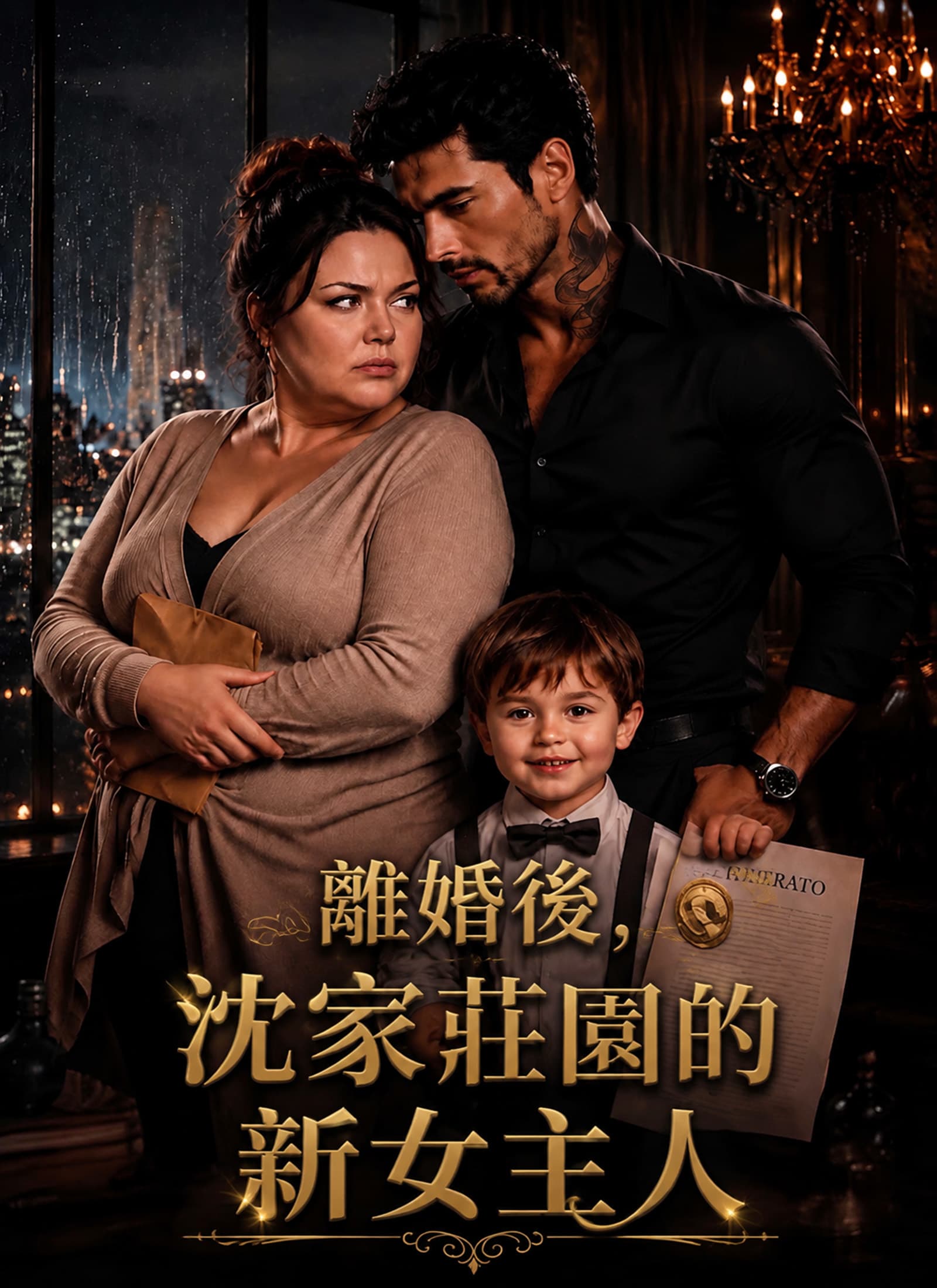 離婚後，沈家莊園的新女主人