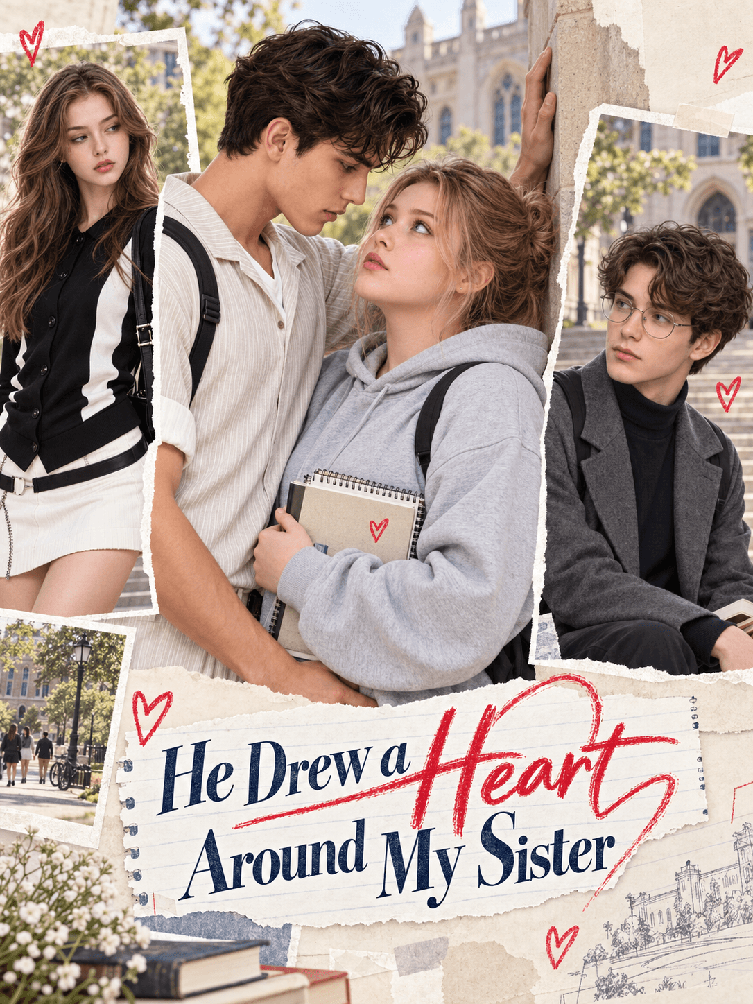 He Drew a Heart Around My Sister