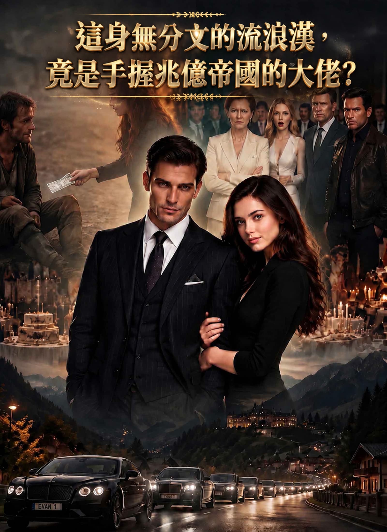 這身無分文的流浪漢，竟是手握兆億帝國的大佬？