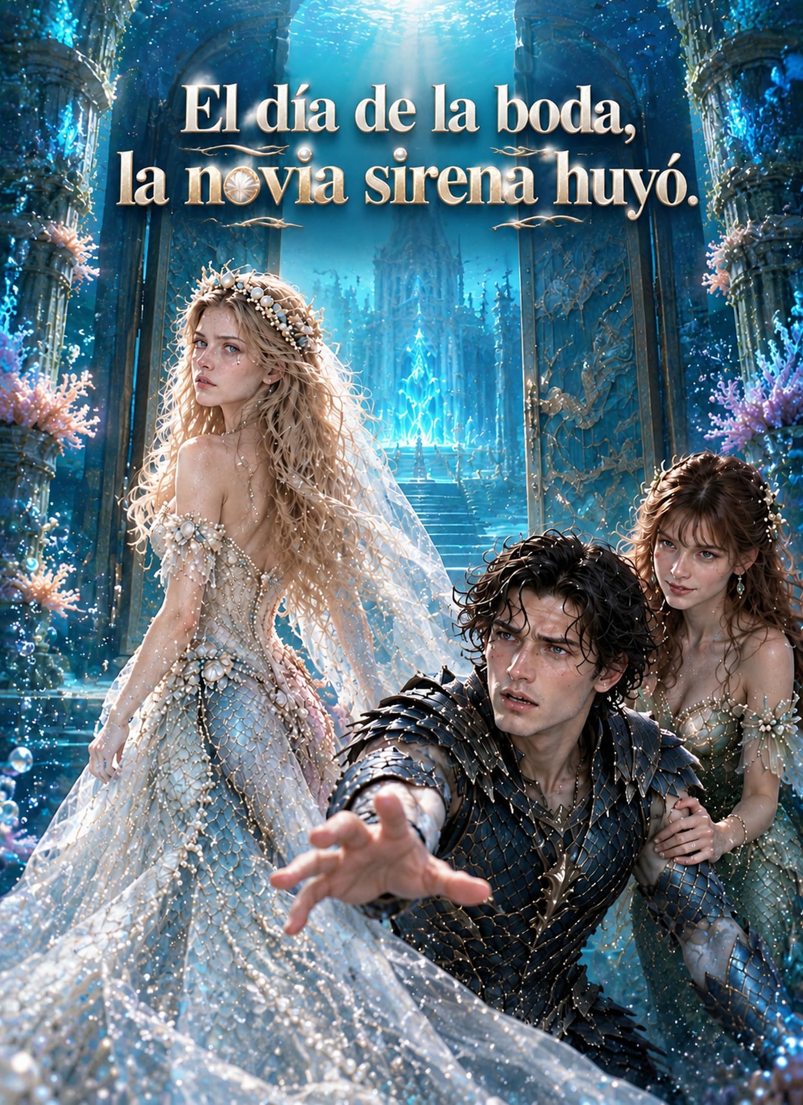 El día de la boda, la novia sirena huyó