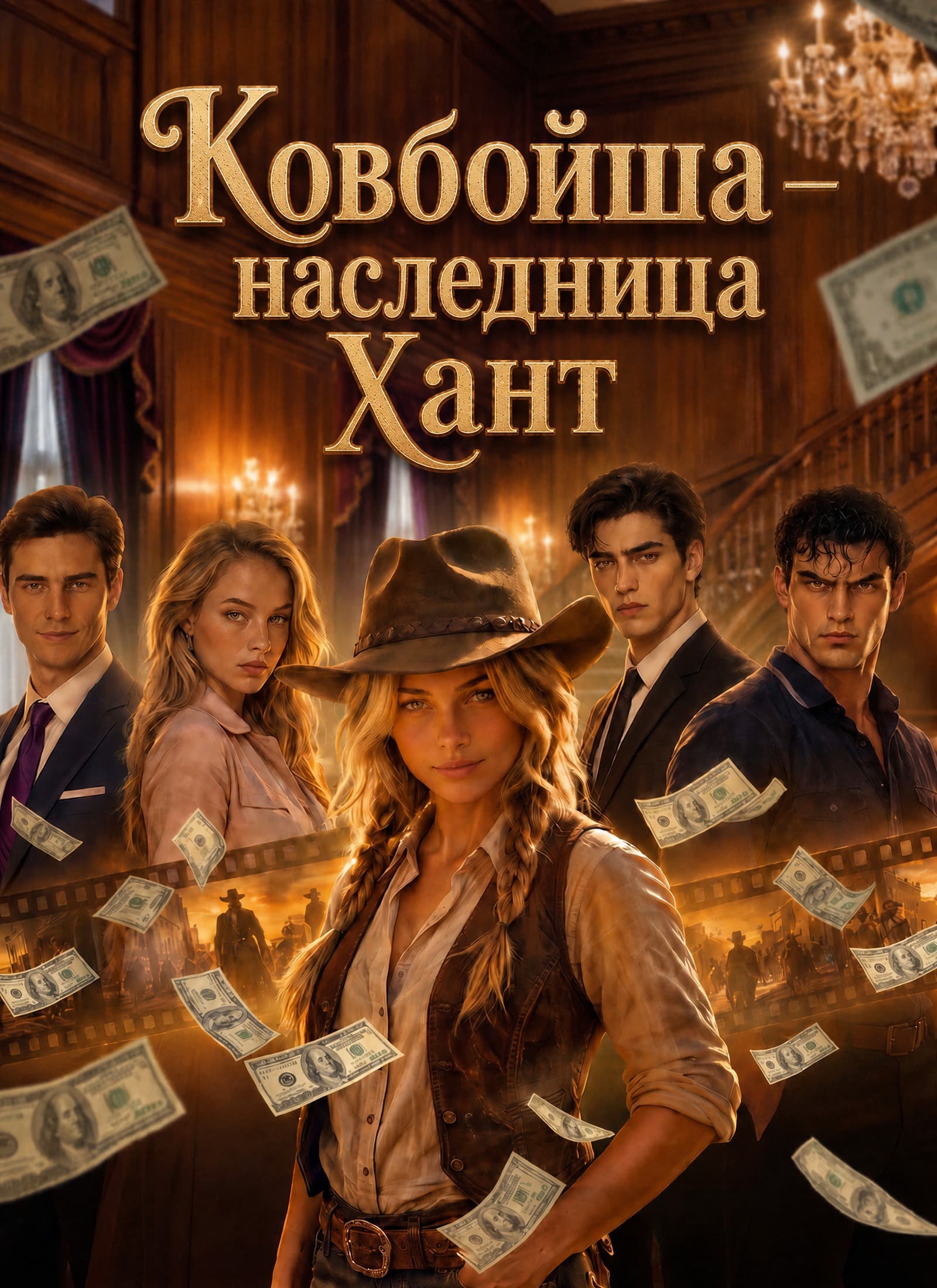 [Дубляж]Ковбойша — наследница Хант