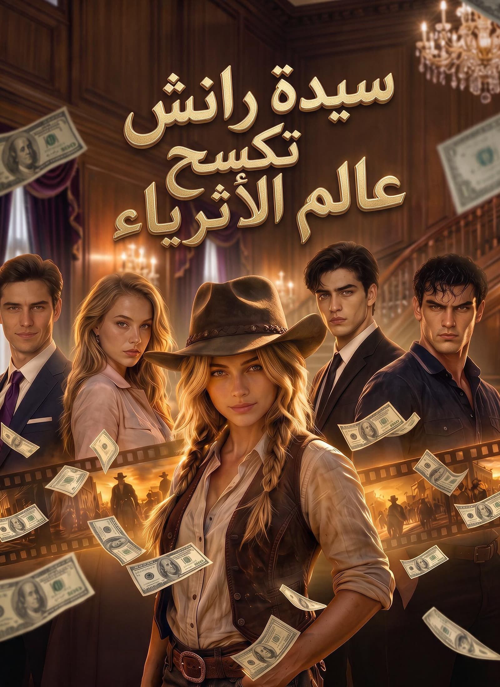 سيدة رانش تكسح عالم الأثرياء