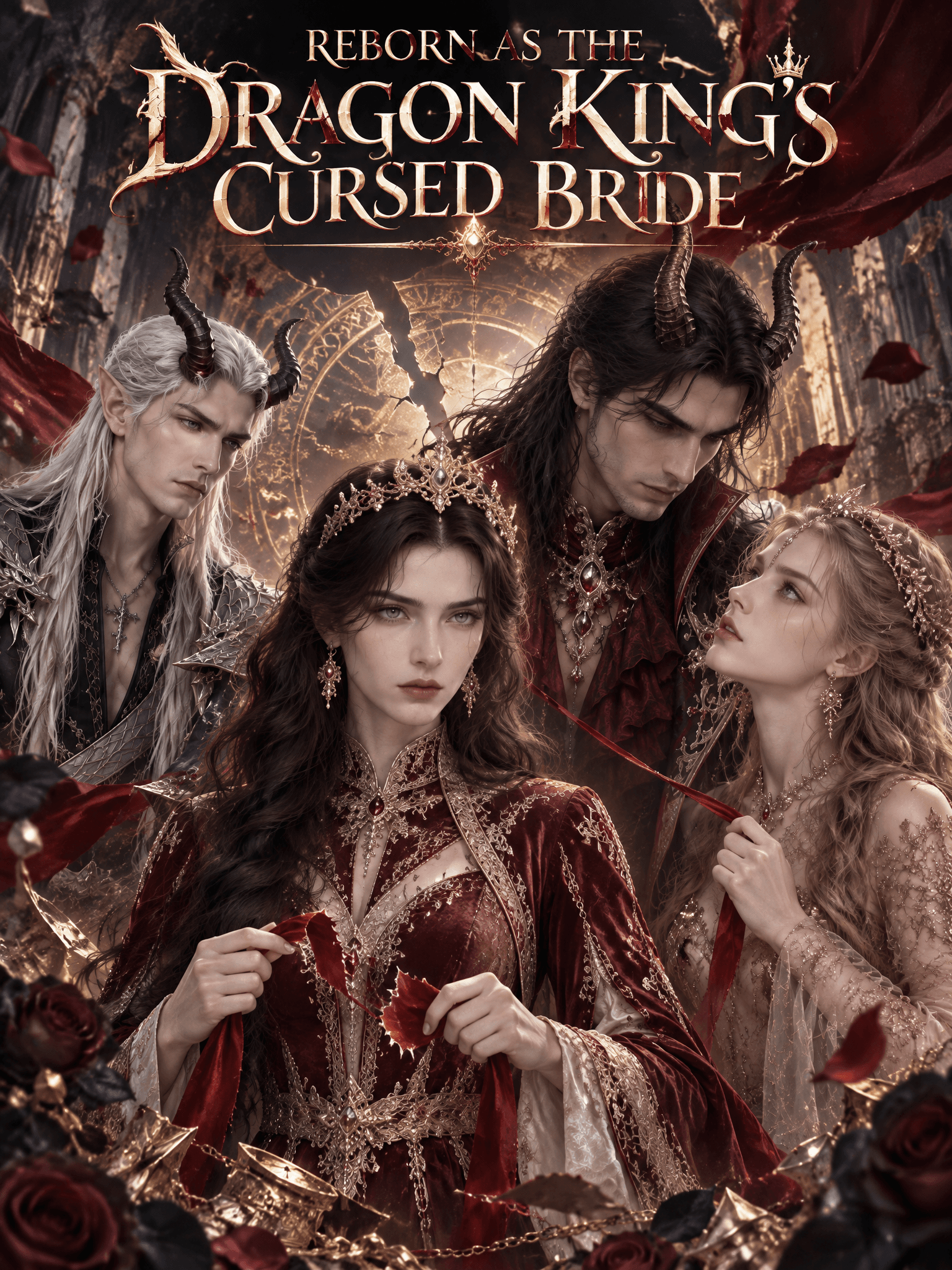 Reborn as the Dragon King’s Cursed Bride